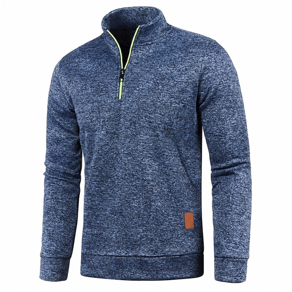 Dean | Quarter-Zip Long-Sleeve Polo