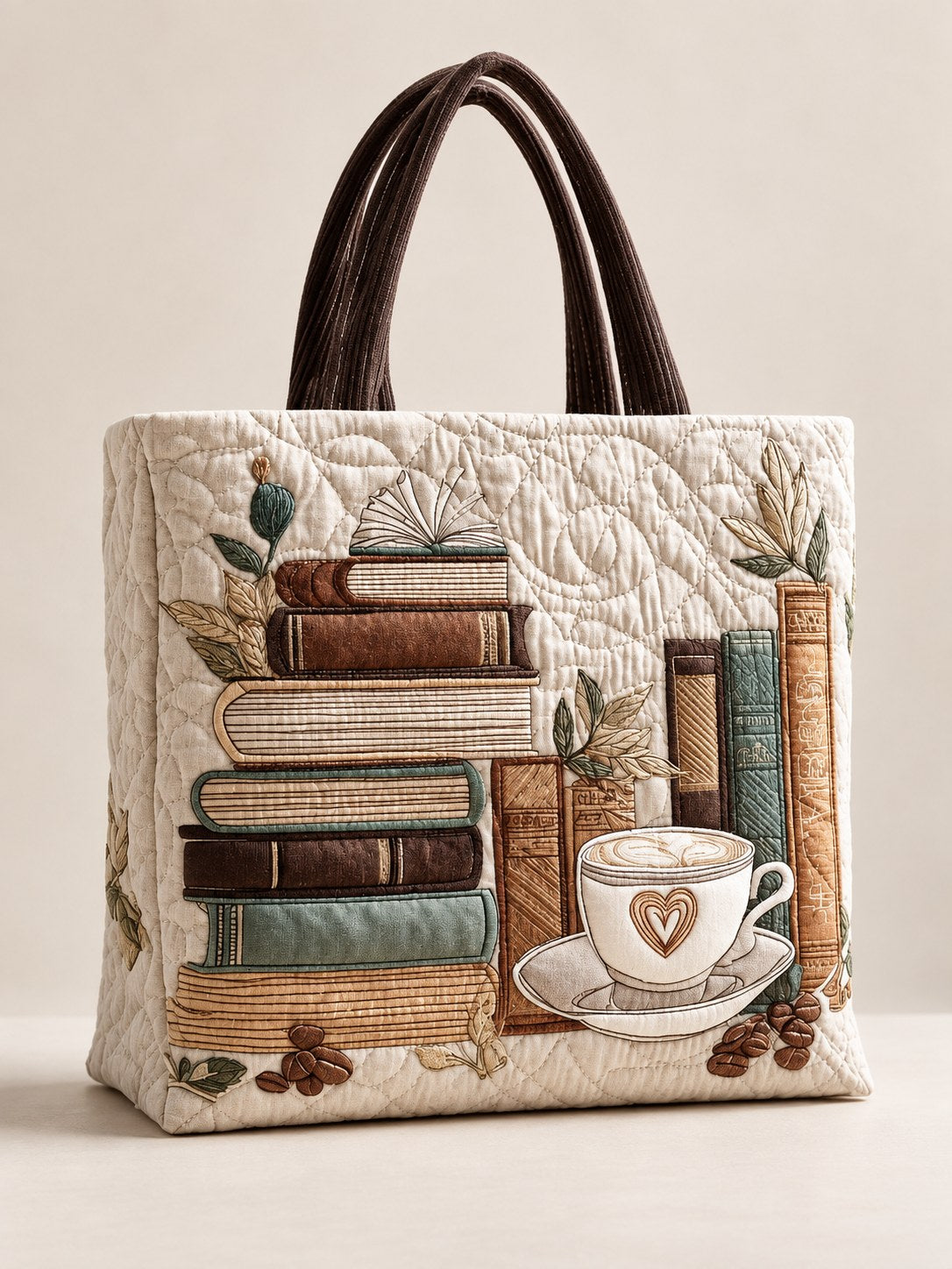 Diane | Retro Book Art Tote Bag Image