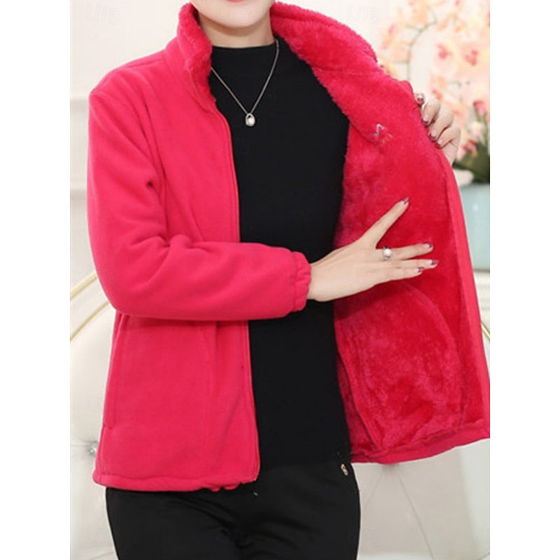 Marjorie | Cozy Stand-Collar Jacket Image