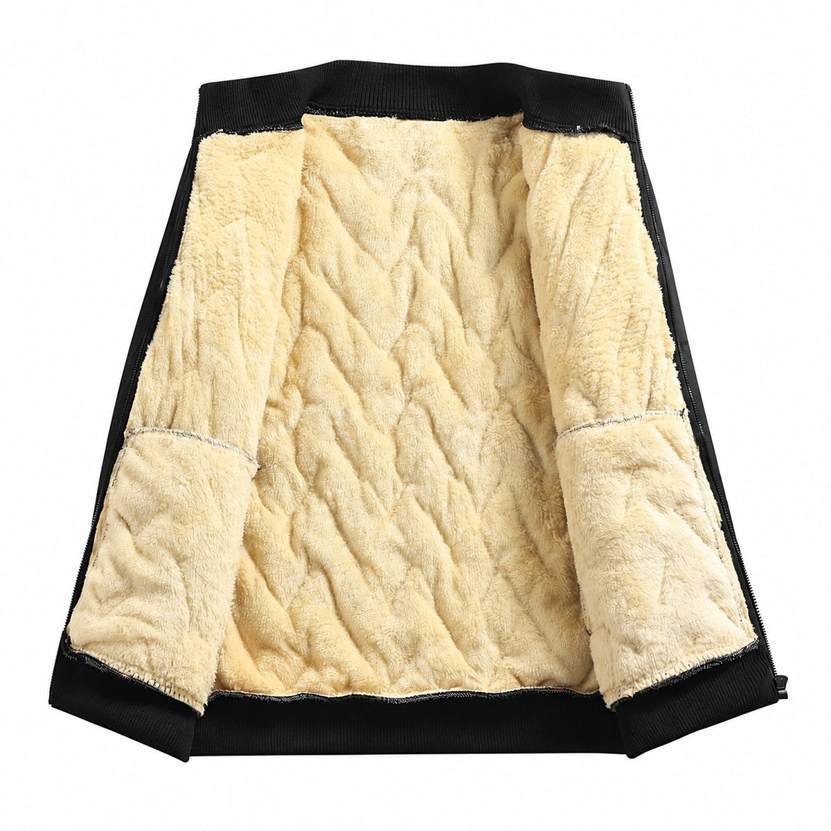 Douglas | Textured Quilted Bomber Jacket Image