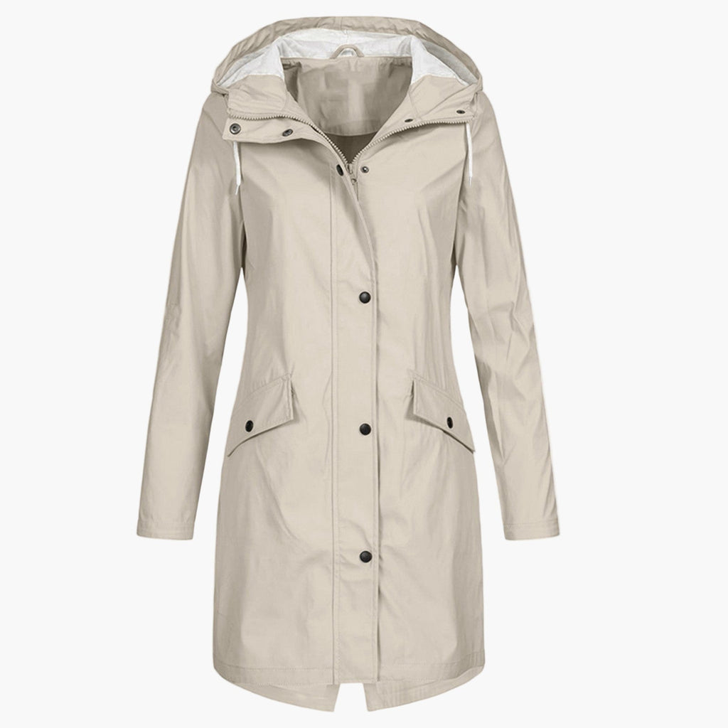 Helena | Hooded Waterproof Raincoat