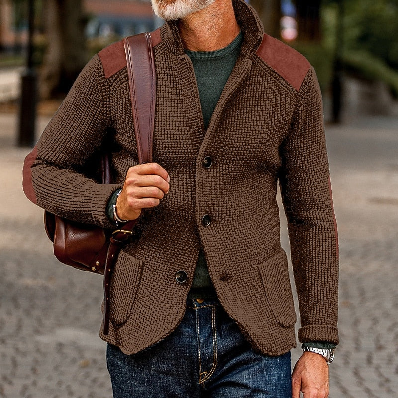 Archer | Textured Knit Cardigan Image