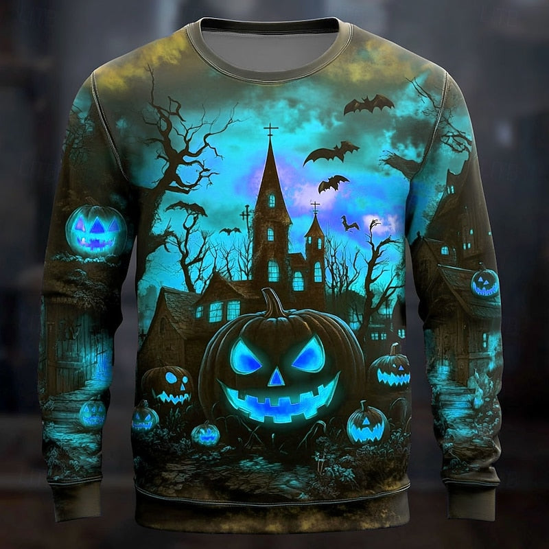 Casper | Halloween Graphic Crew Neck Sweatshirt Image