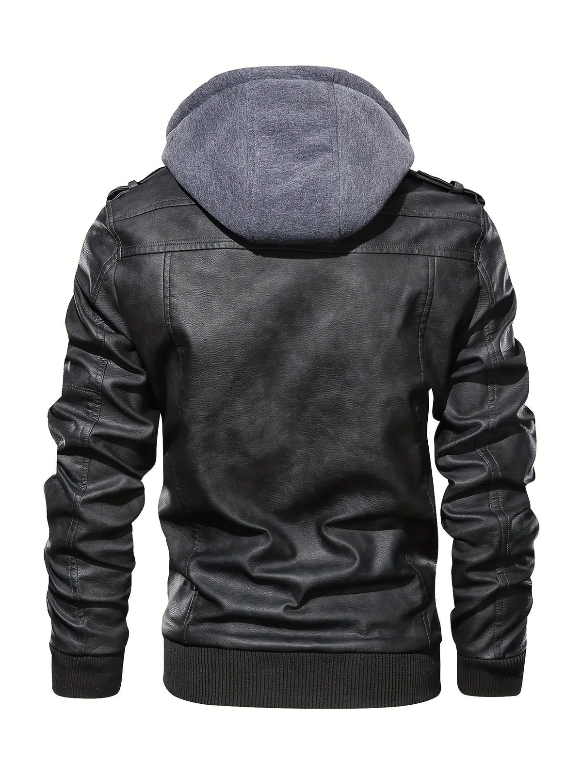 Maddox | Hooded Moto Jacket Image