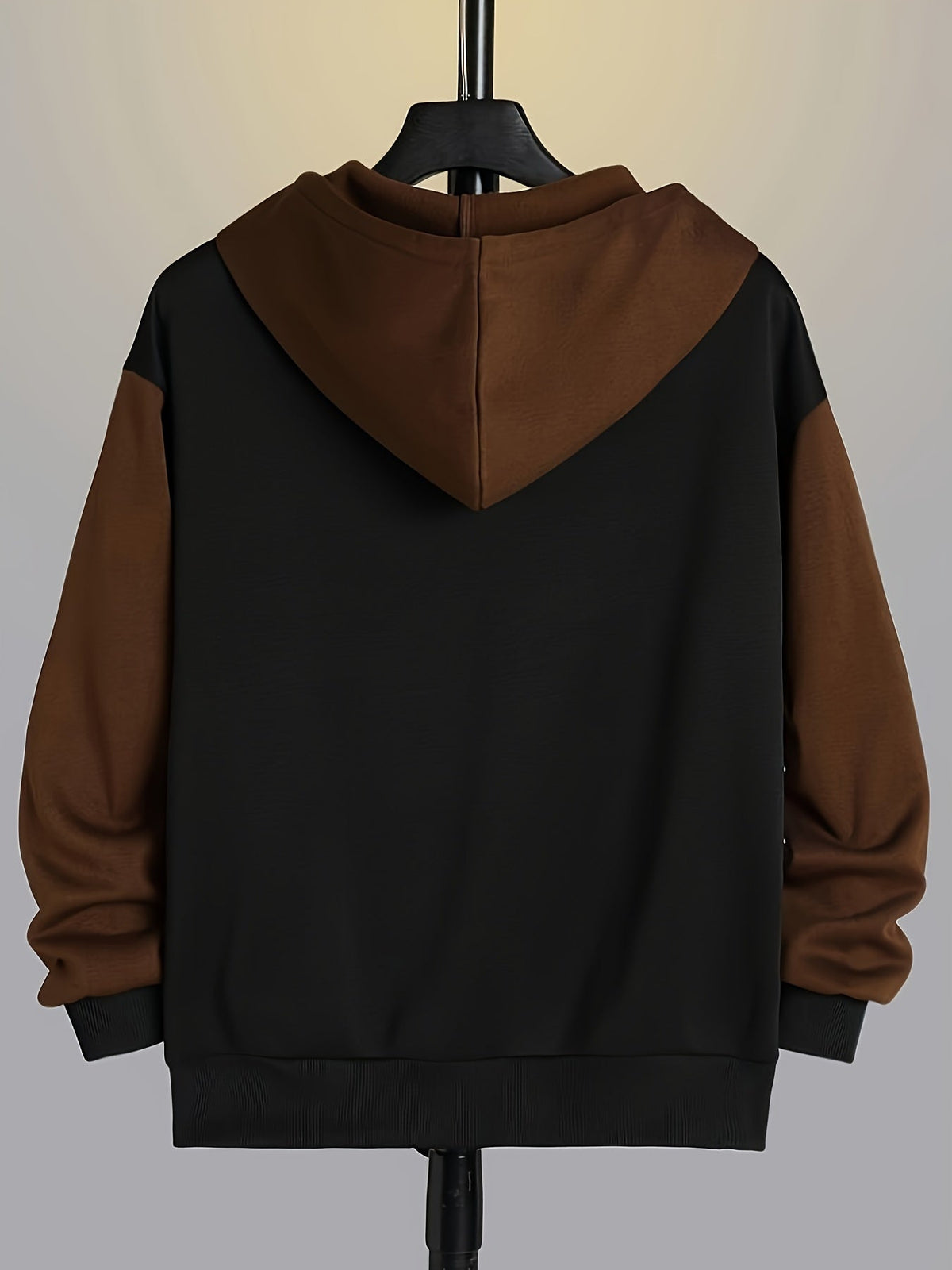 Cedric | Color Block Zip-Up Hoodie Image