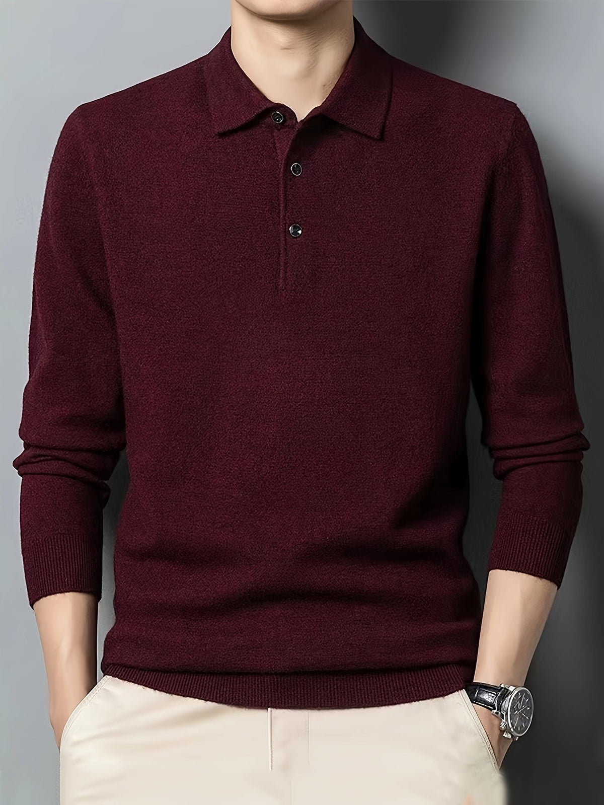 Sebastian | Refined Collared Polo Shirt Image