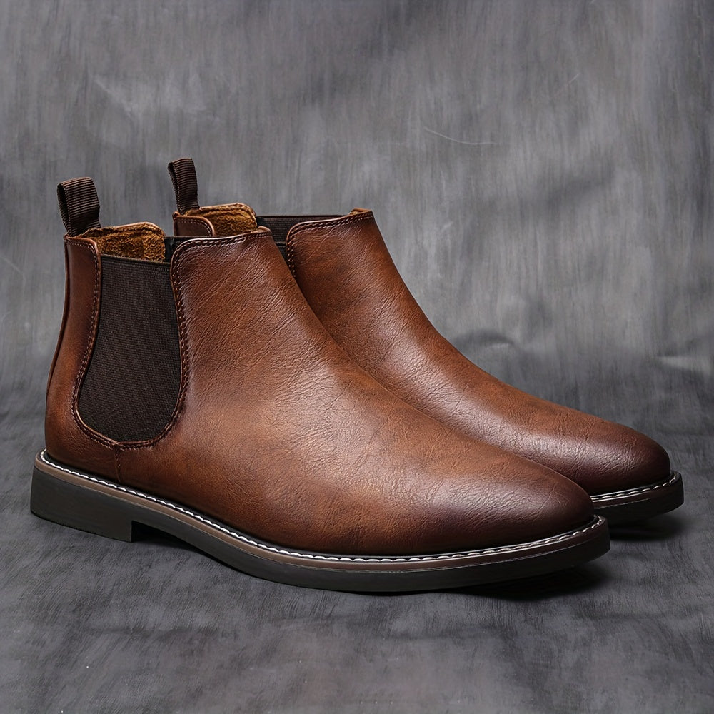 Nelson | Refined Slip-On Chelsea Boots Image