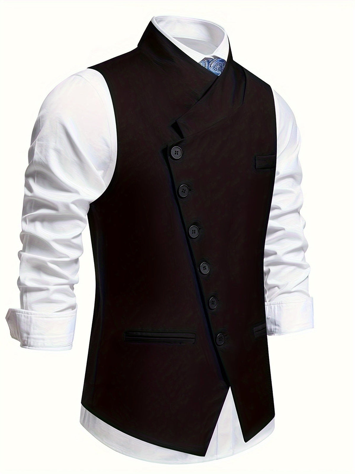 Edmund | Refined Asymmetrical Vest Image
