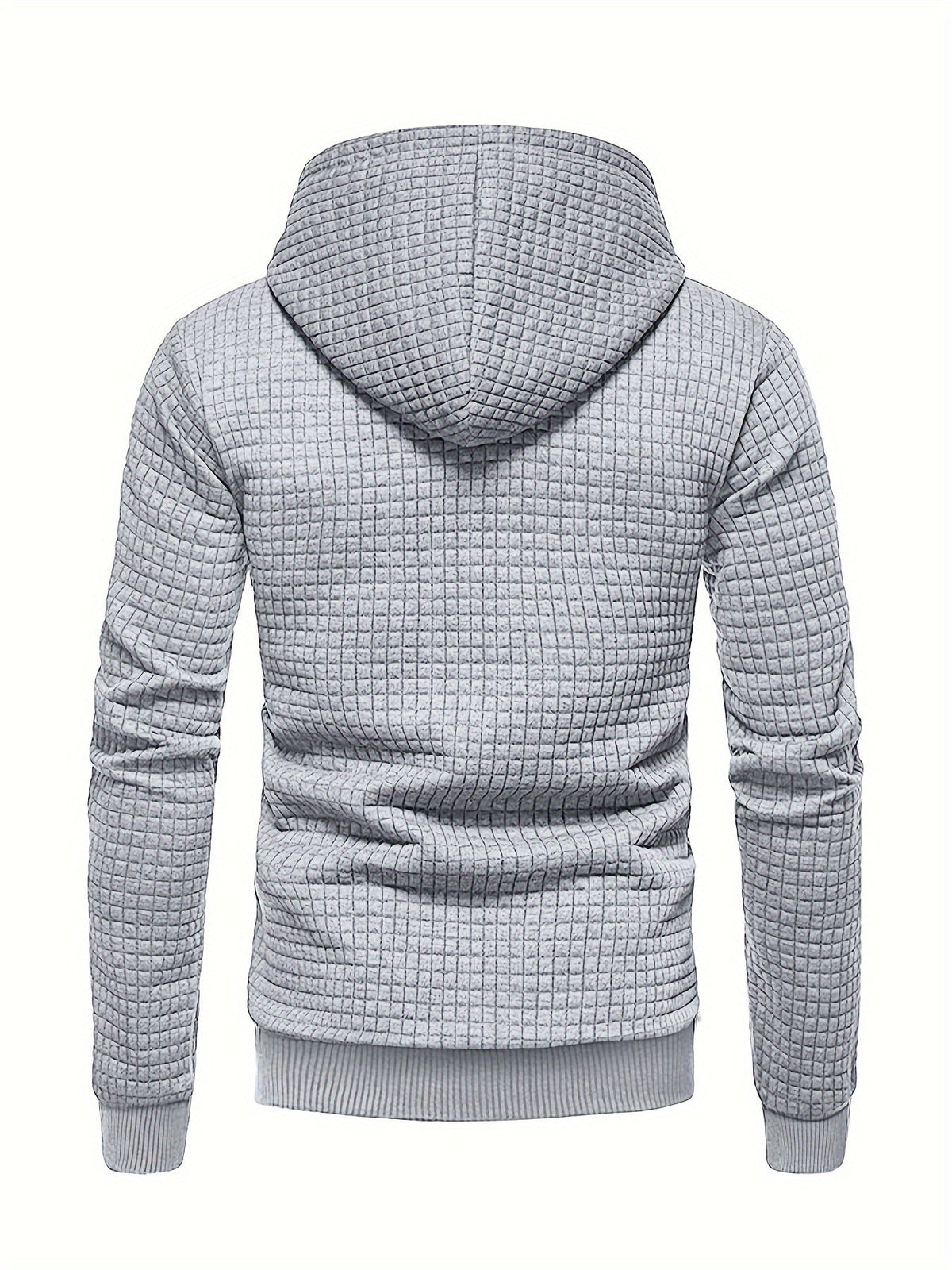 Garrison | Textured Hooded Pullover Hoodie