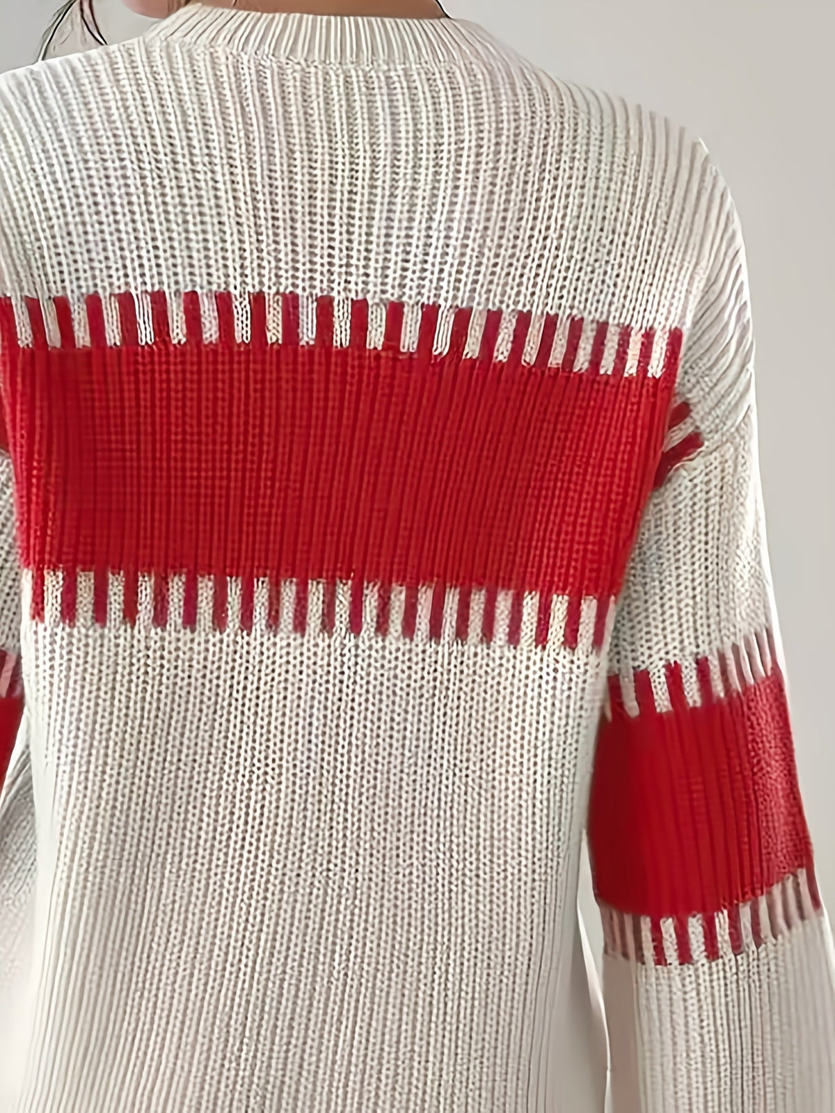 Adelaide | Colour-Block Striped Sweater