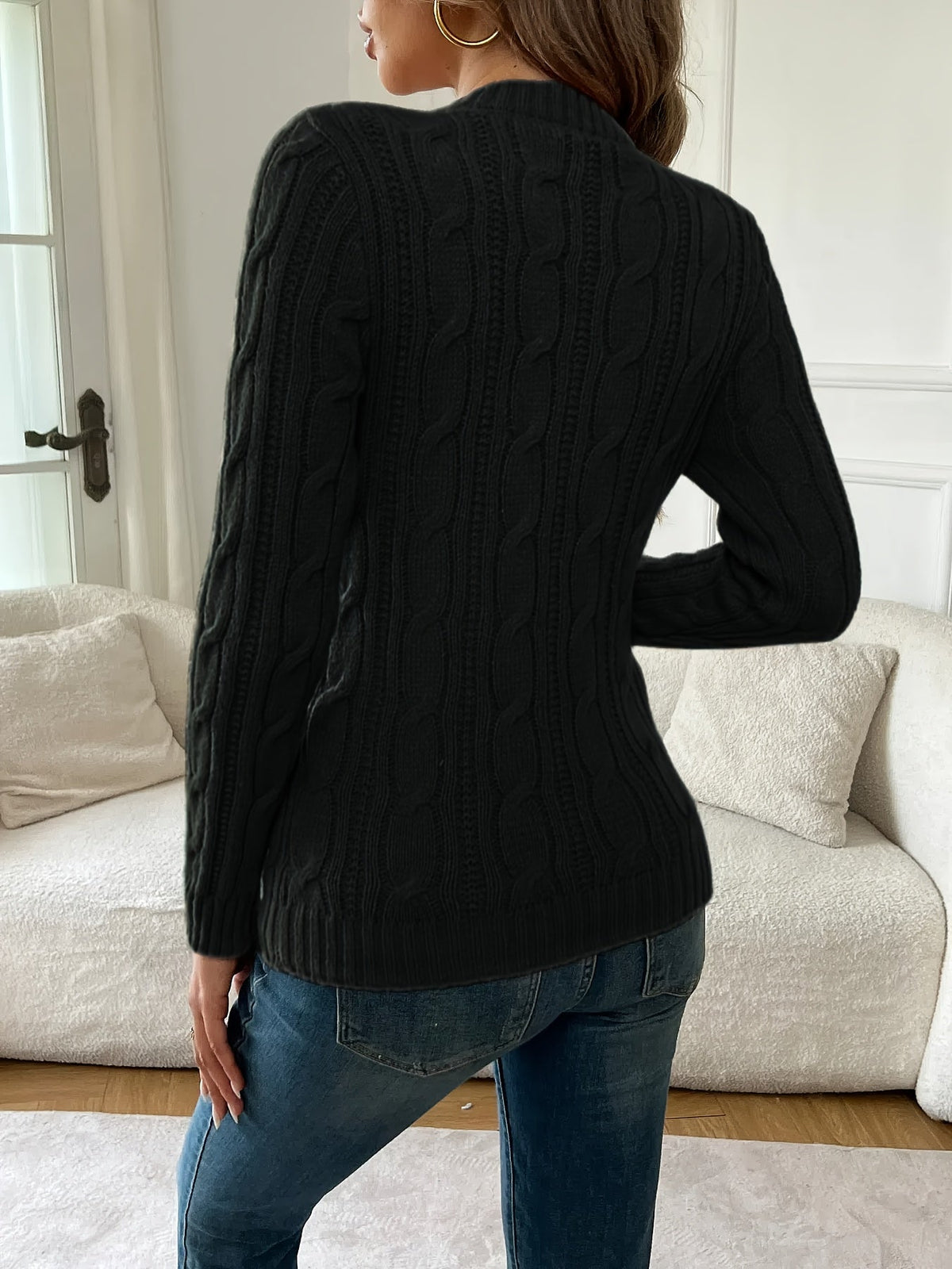 Juliana | Classic Twist-Knit Sweater Image