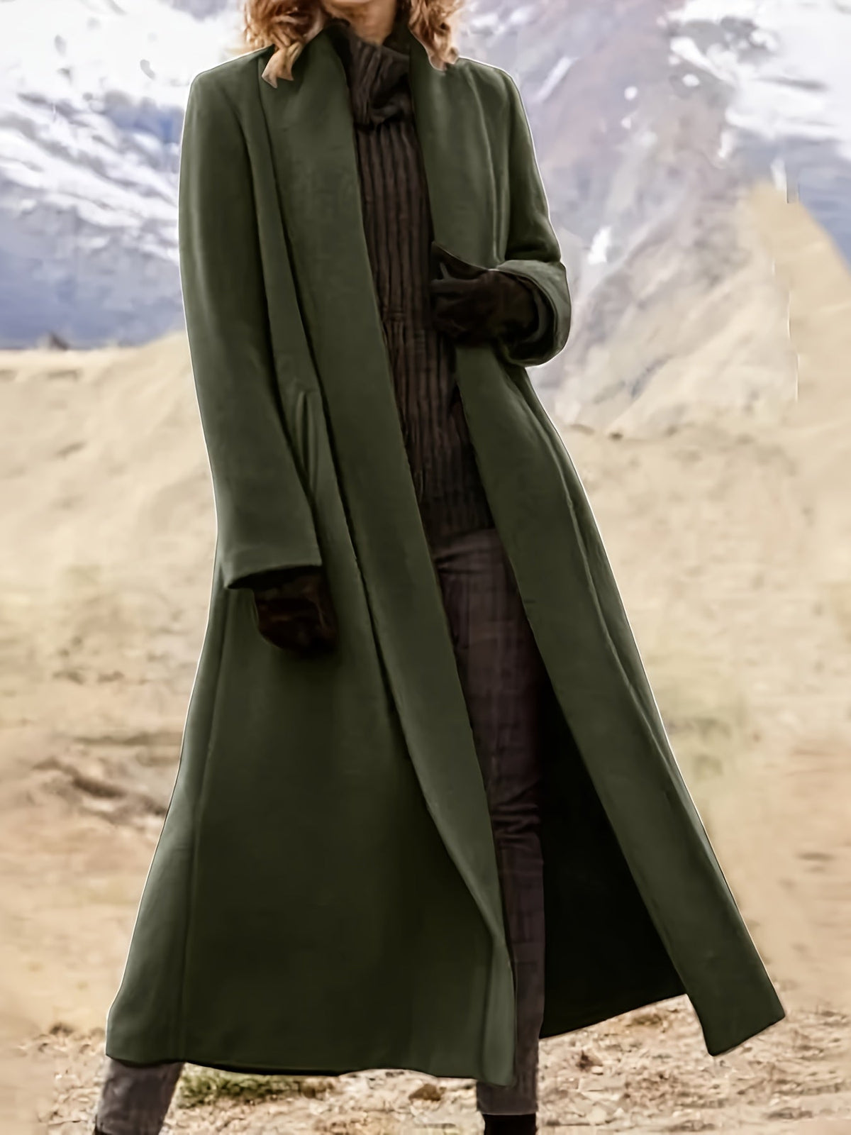 Cordelia | Elegant Longline Coat Image