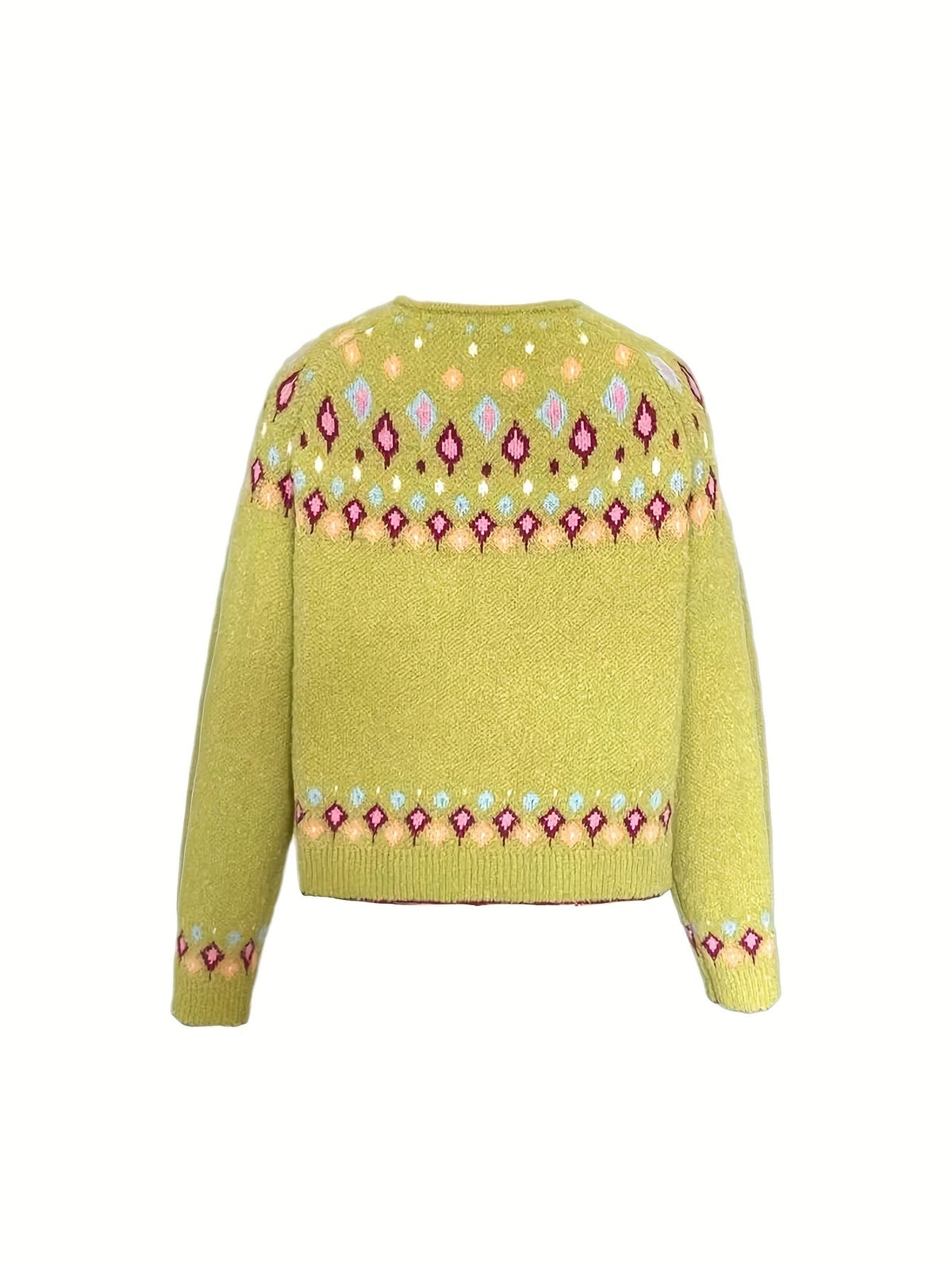 Esme | Nordic Patterned Cardigan Image