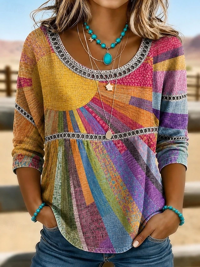 Rosalie | Bohemian Eyelet Top Image