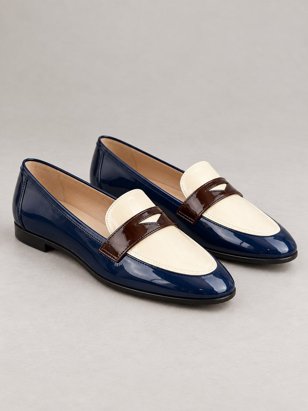 Shiloh | Elegant Premium Two-Tone Loafer