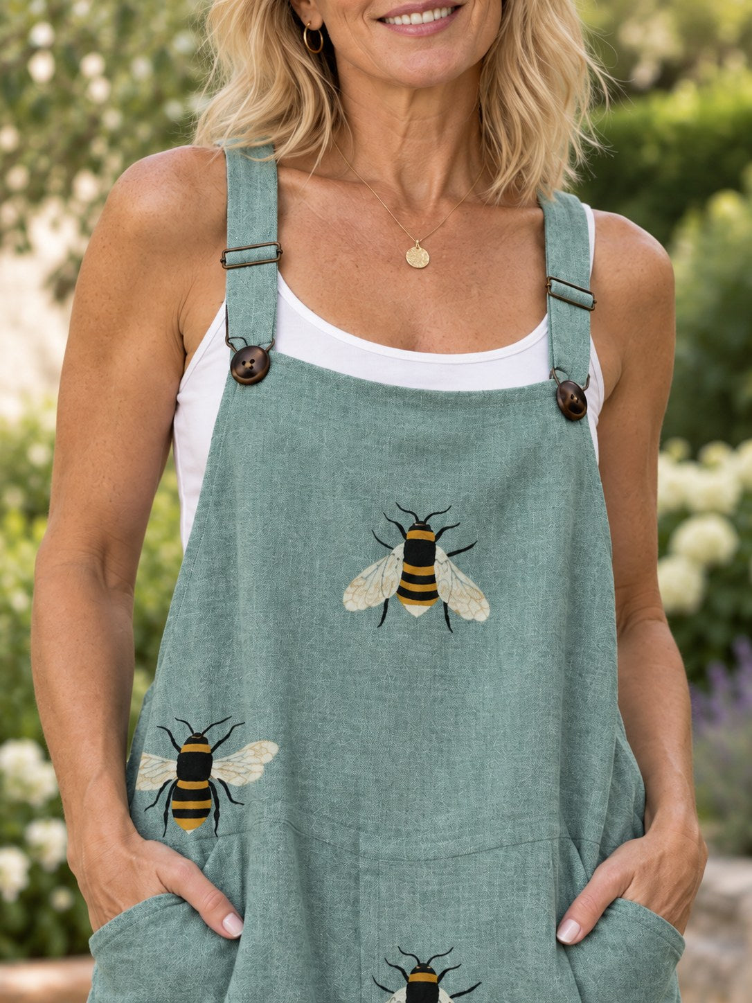 Esperanza | Casual Insect Art Jumpsuit Image