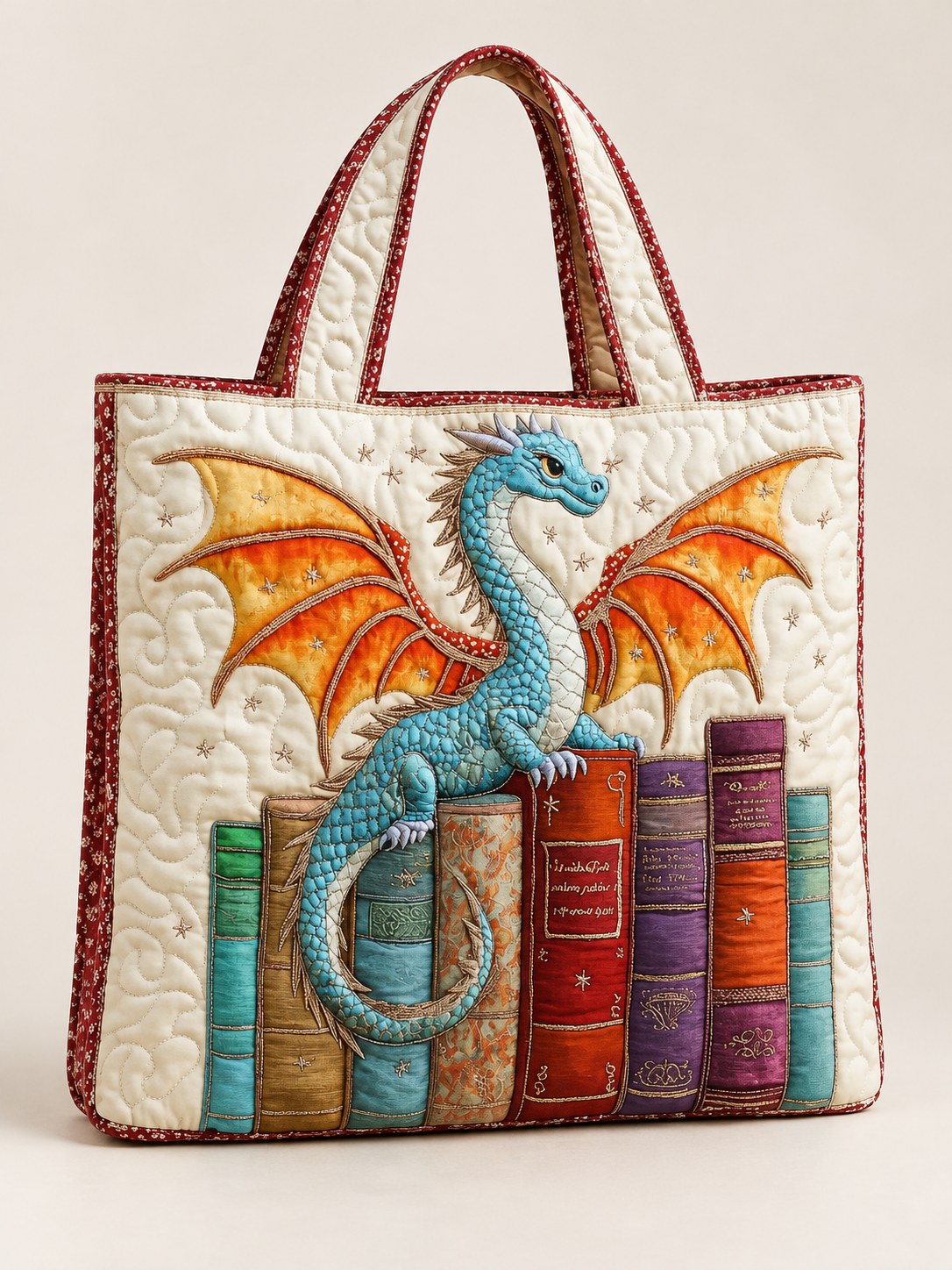 Evelyn | Sophisticated Dragon Art Tote Bag