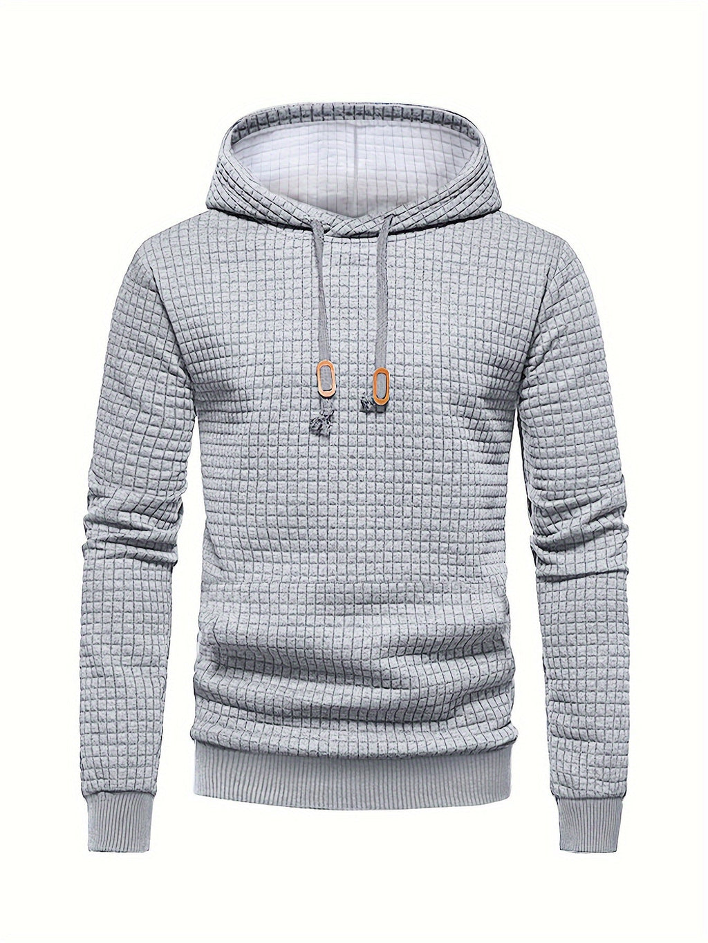 Garrison | Textured Hooded Pullover Hoodie