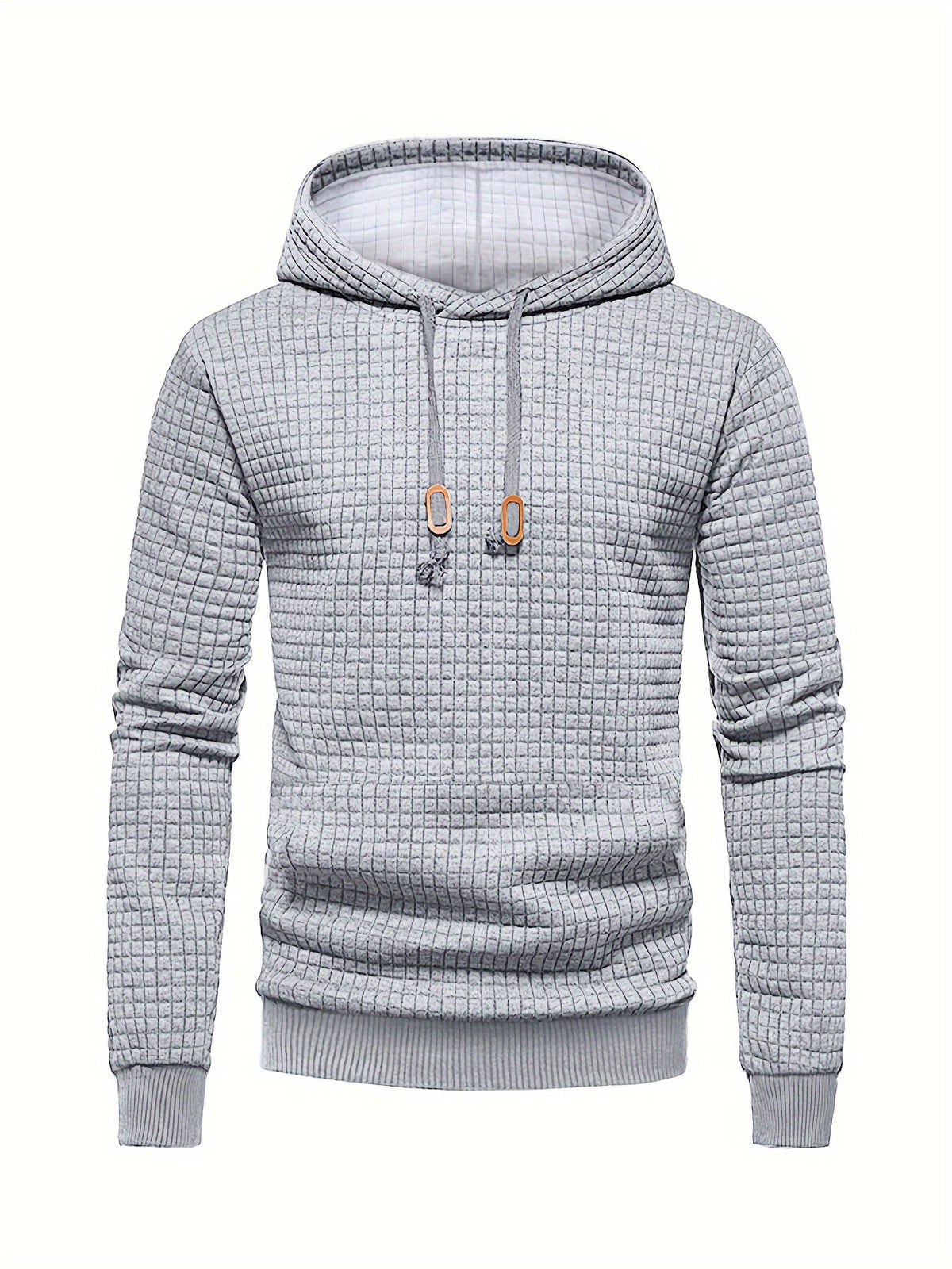 Garrison | Textured Hooded Pullover Hoodie
