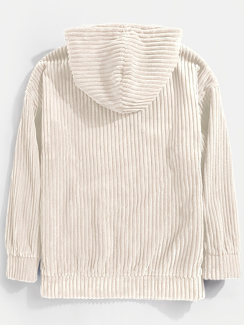Sebastian | Ribbed Pullover Hoodie