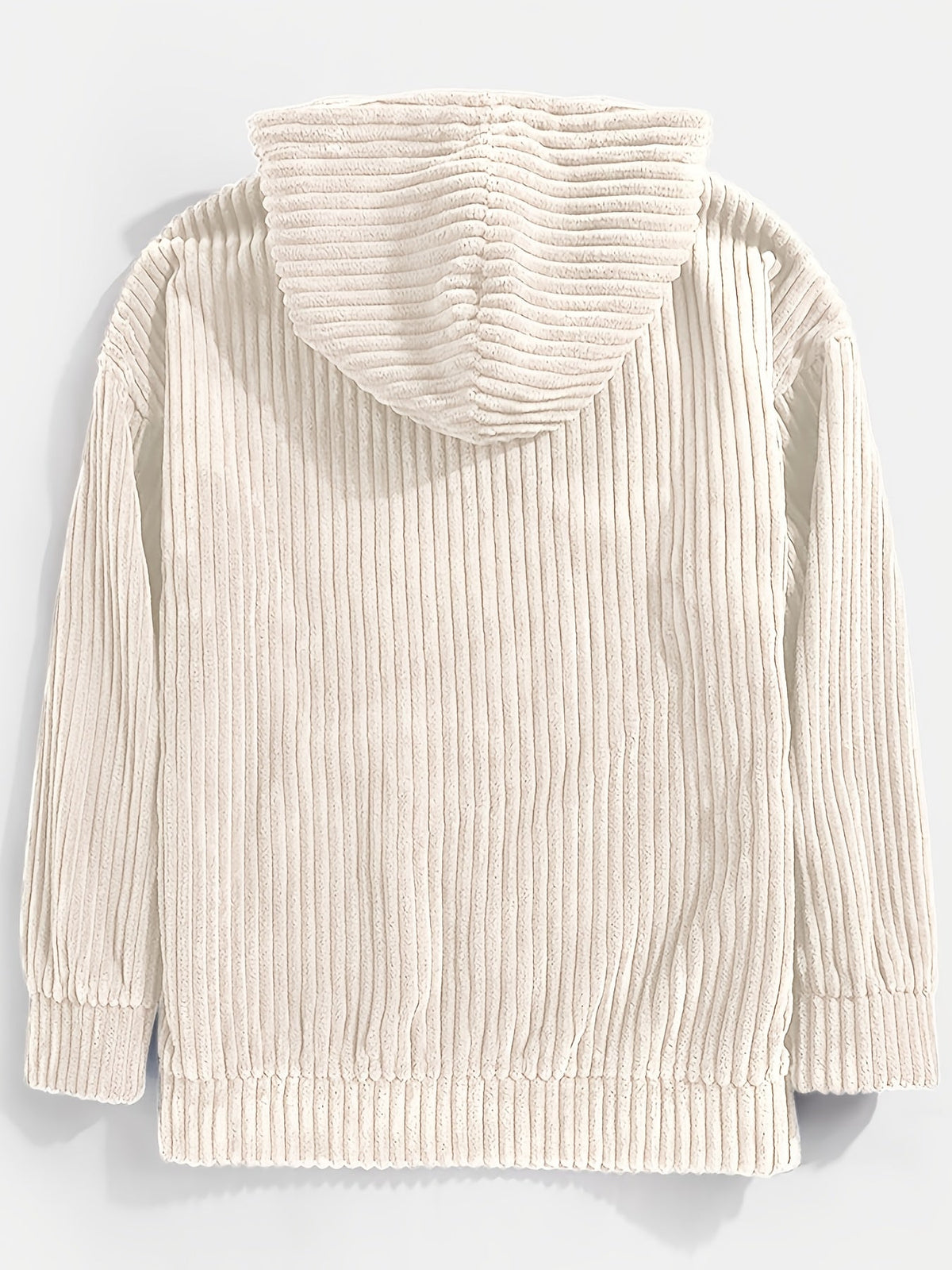 Sebastian | Ribbed Pullover Hoodie Image