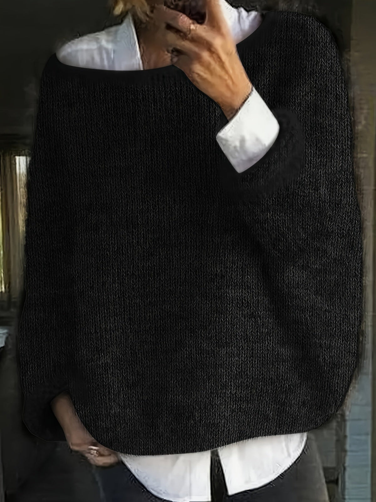 Noreen | Relaxed Crew Neck Sweater Image