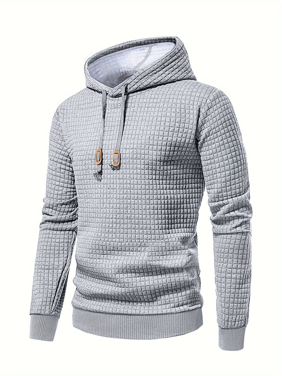 Garrison | Textured Hooded Pullover Hoodie Image