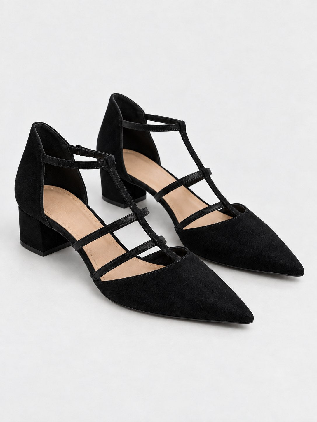 Faith | Elegant Lace Up Pointed Heels Image
