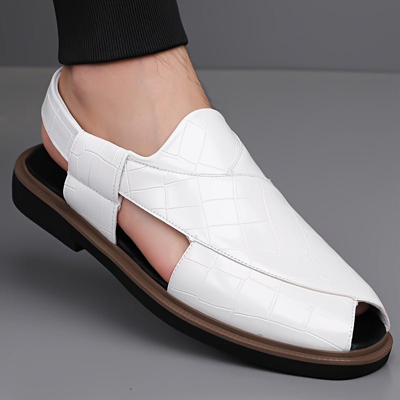 Malcolm | Woven-Style Comfort Sandals Image