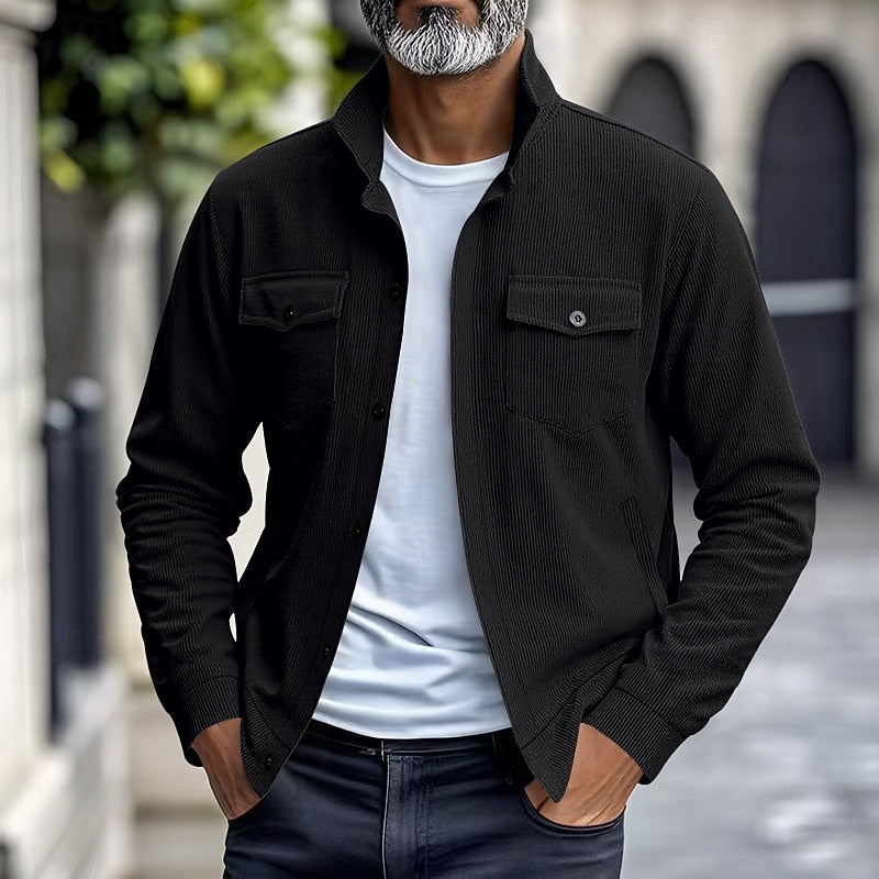 Maxwell | Ribbed Utility Jacket Image
