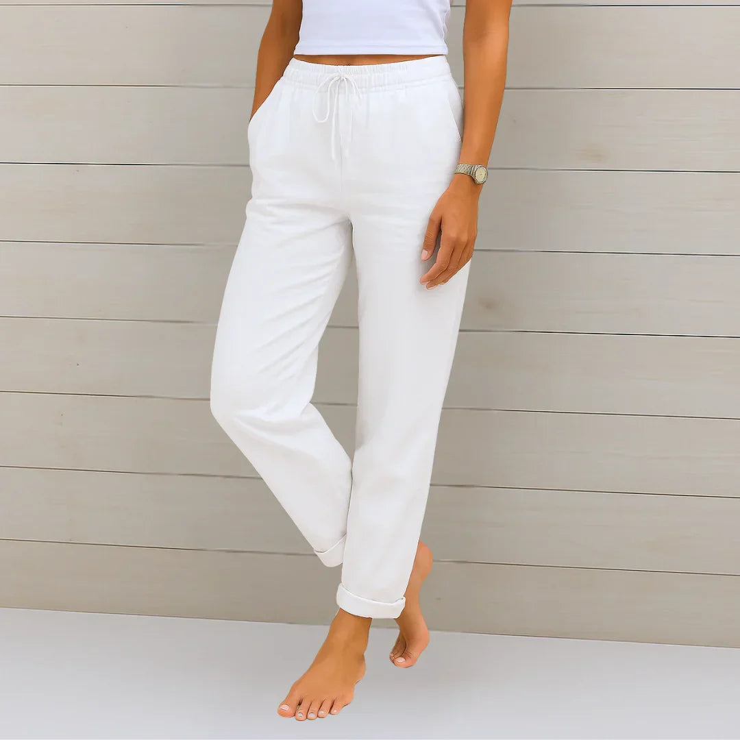 Monica | Breathable Premium Stretchable Pants Image