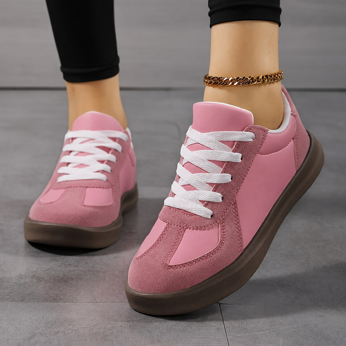 Frances | Everyday Lace-Up Sneakers Image