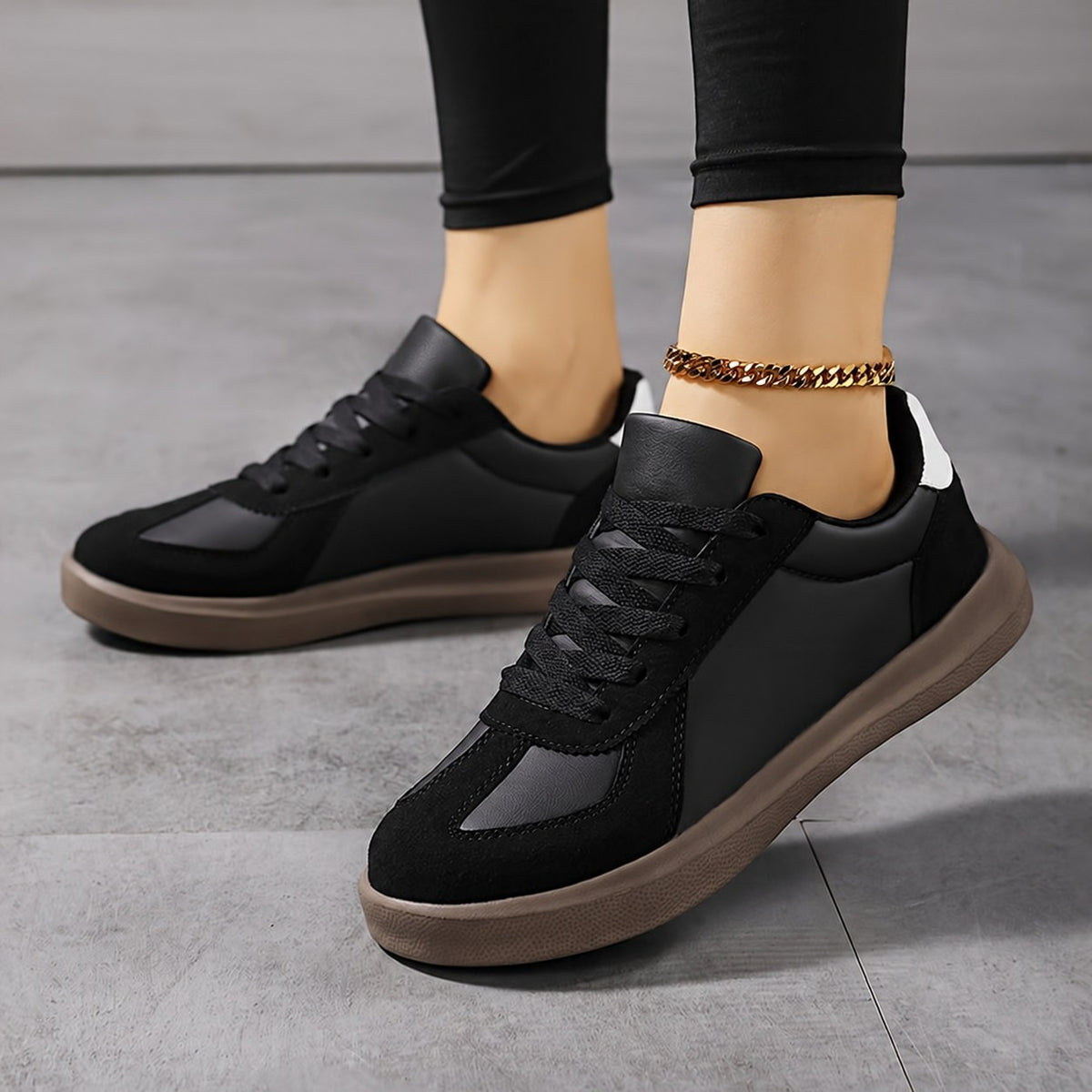 Frances | Everyday Lace-Up Sneakers Image