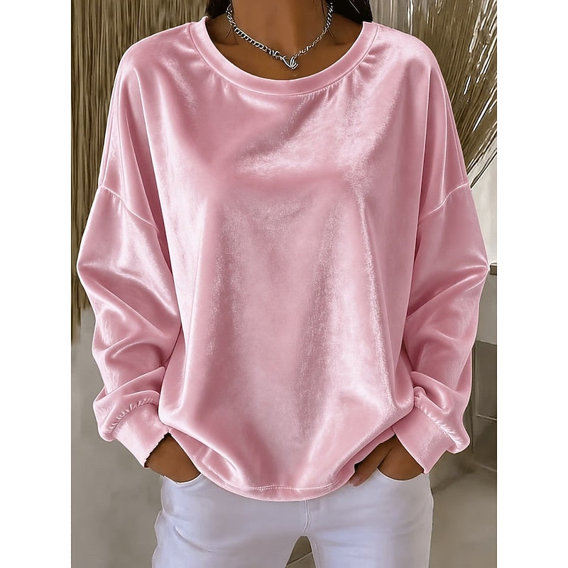 Rosanna | Relaxed Crew-Neck Top Image