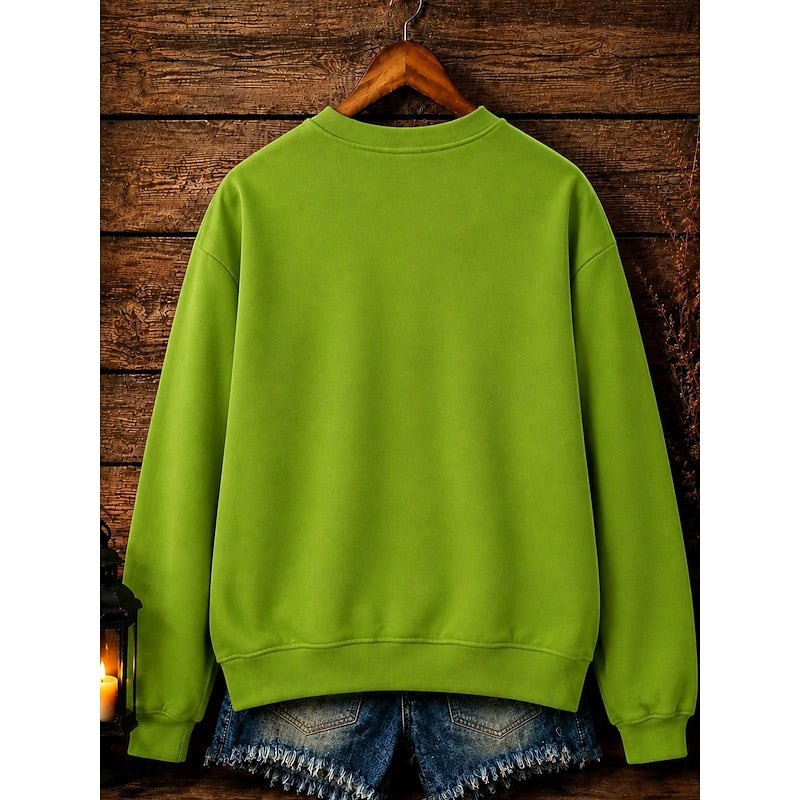 Petra | Playful Halloween Crew-Neck Sweatshirt Image