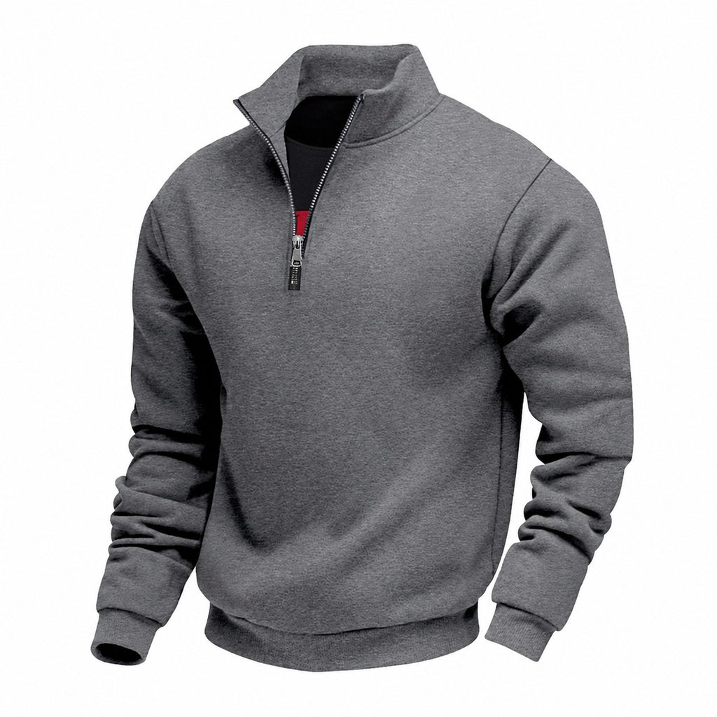Glenn | Refined Quarter-Zip Sweatshirt