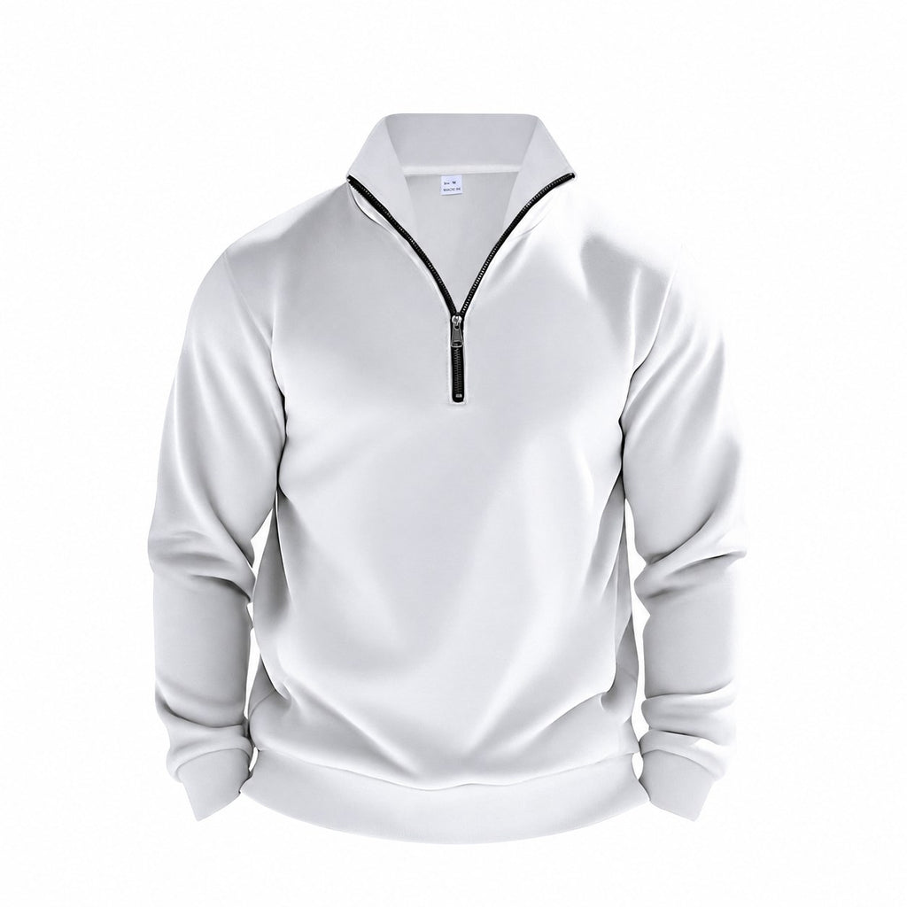 Glenn | Refined Quarter-Zip Sweatshirt