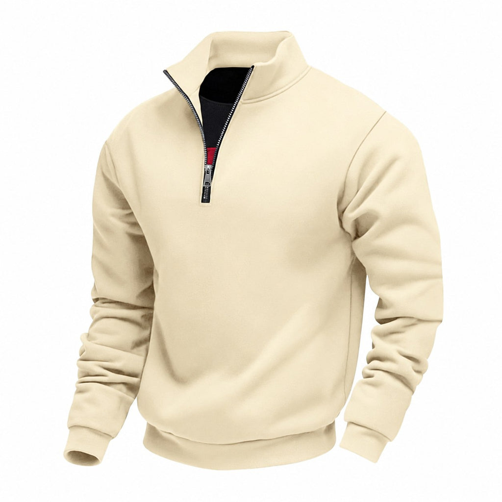 Glenn | Refined Quarter-Zip Sweatshirt