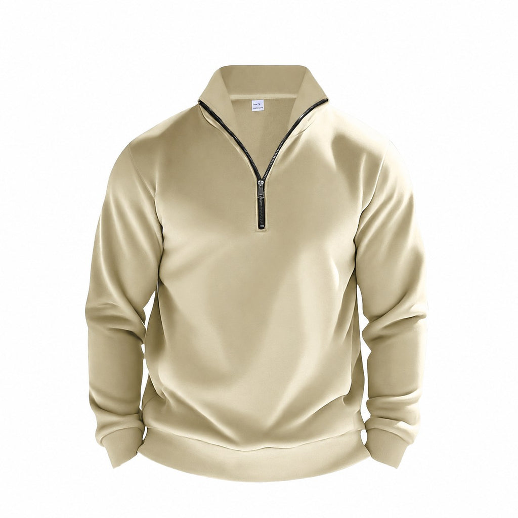 Glenn | Refined Quarter-Zip Sweatshirt