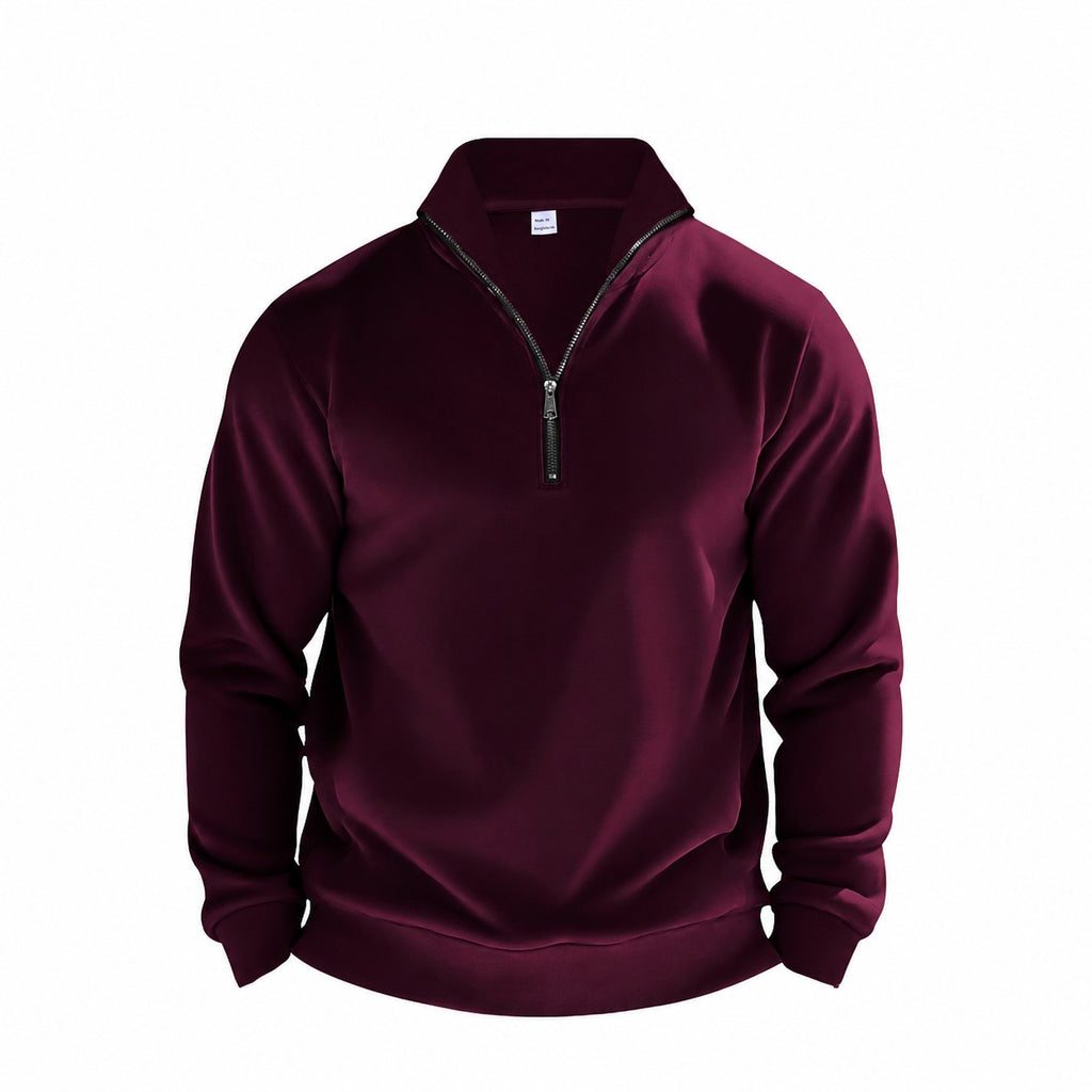 Glenn | Refined Quarter-Zip Sweatshirt