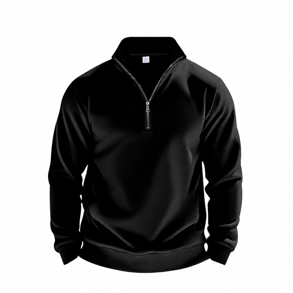 Glenn | Refined Quarter-Zip Sweatshirt