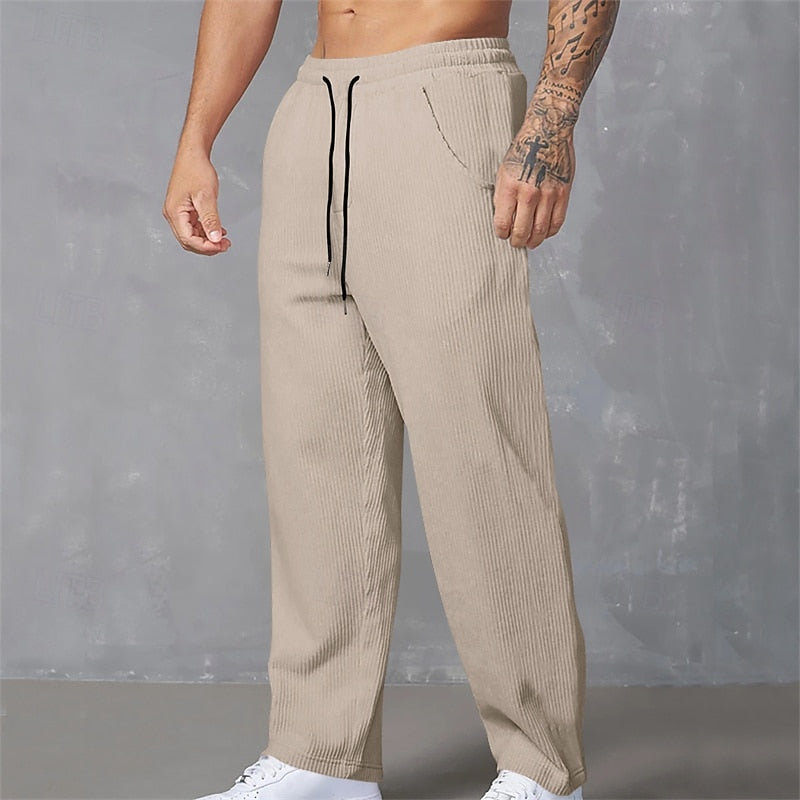 Crosby | Relaxed Ribbed Trousers Image