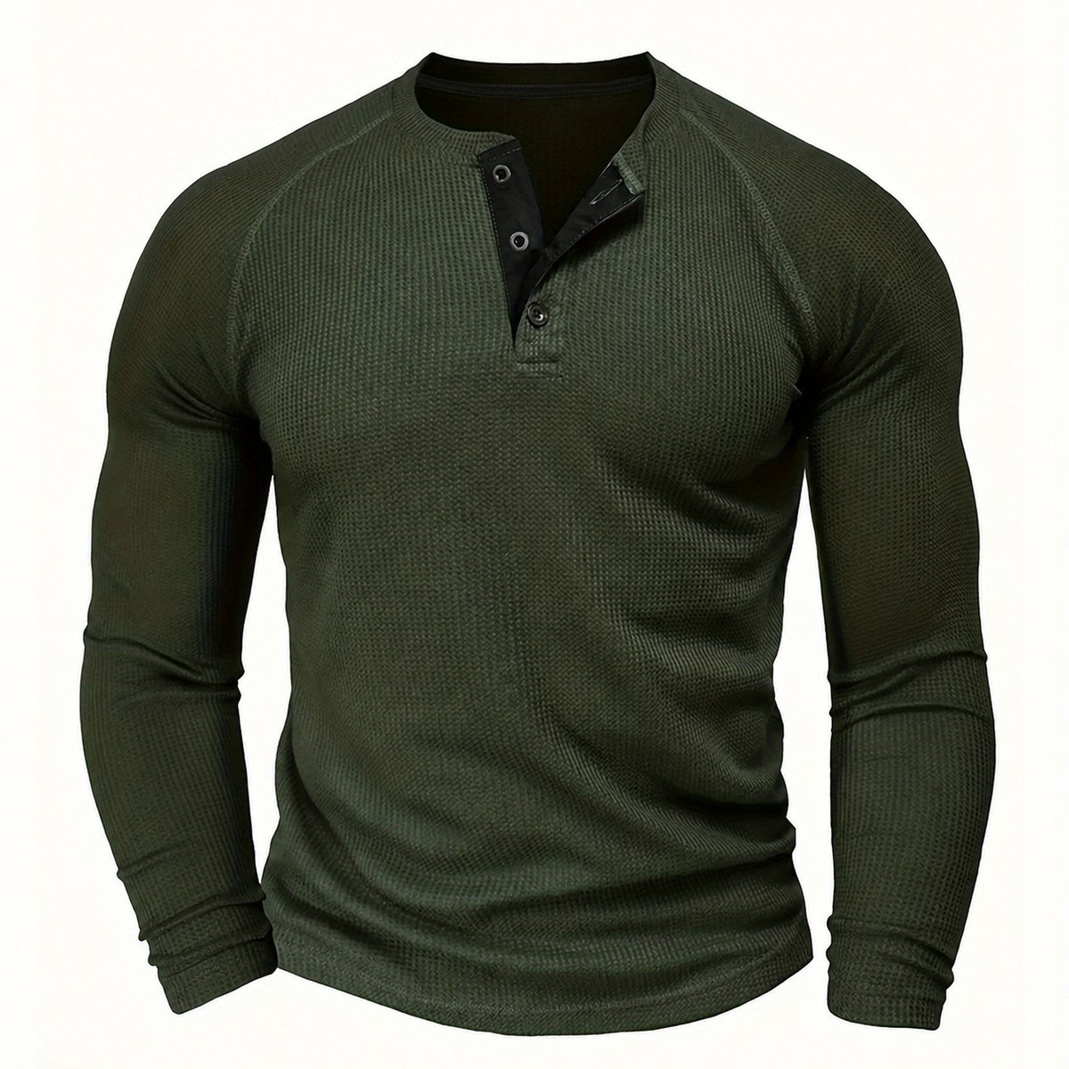 Graham | Classic Button Henley Shirt