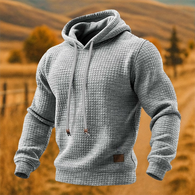 Beckett | Textured Pullover Hoodie Image