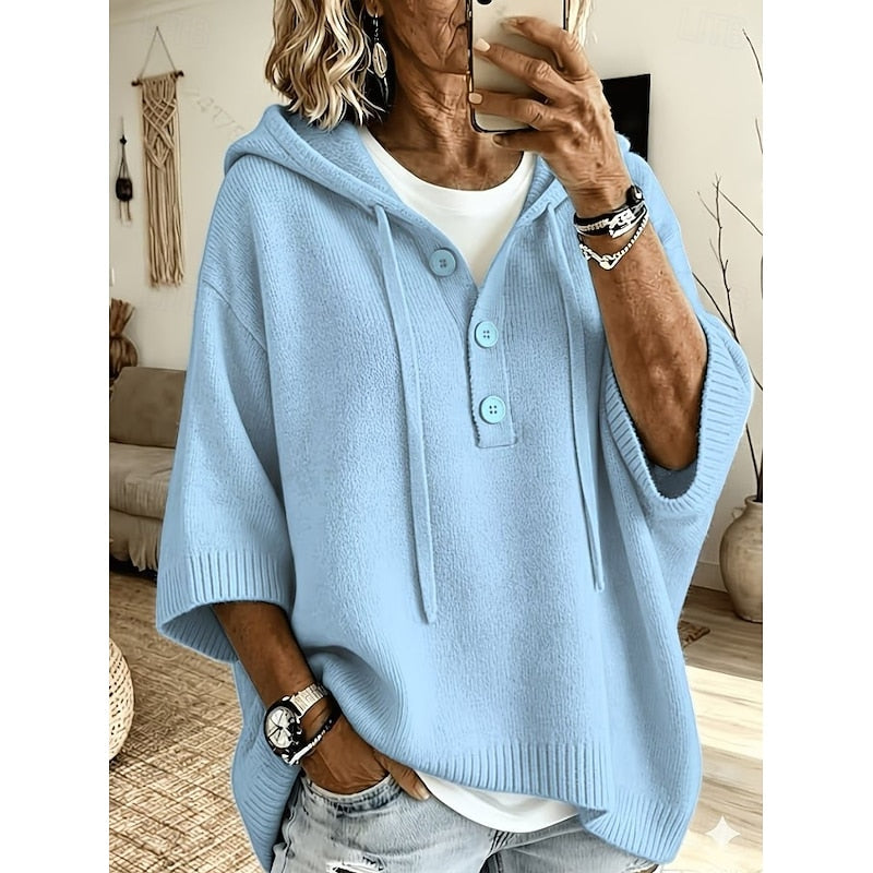 Maeve | Relaxed Hooded Sweater Image