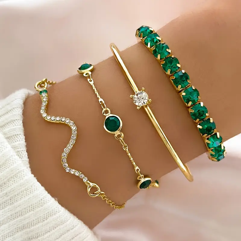 Connie | Vintage Zirconia Bracelet Sets Image