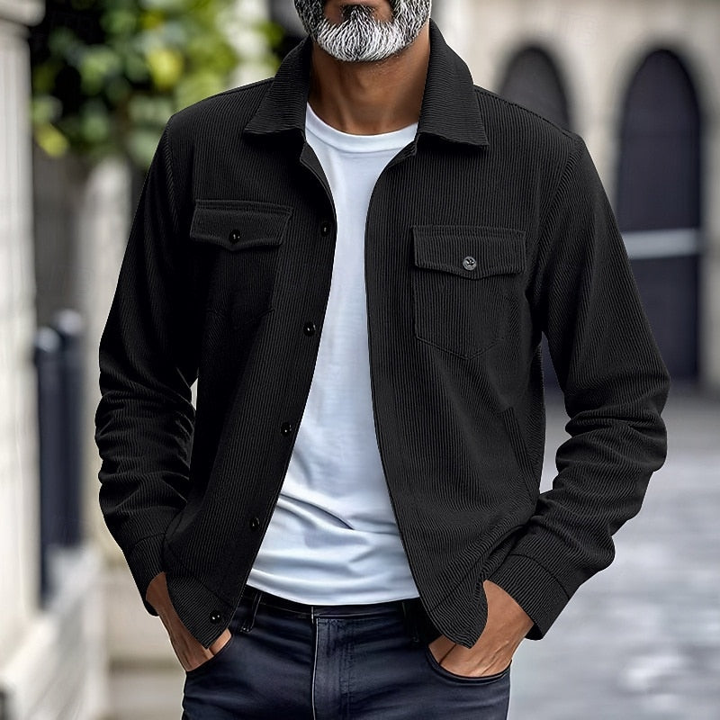 Maxwell | Ribbed Utility Jacket Image