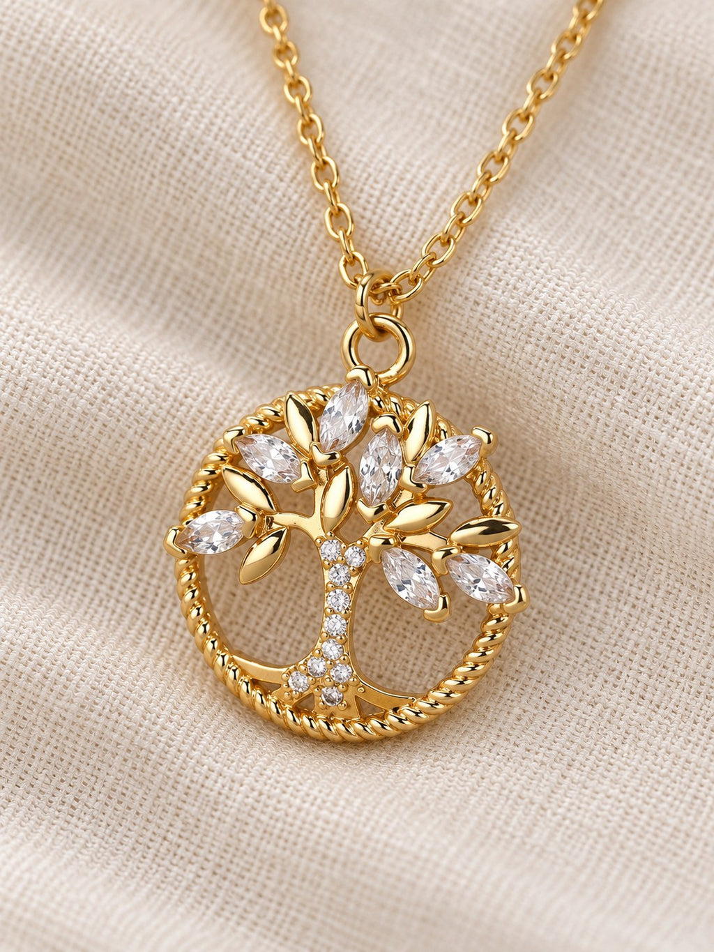 Janet | Elegant Tree of Life Necklace