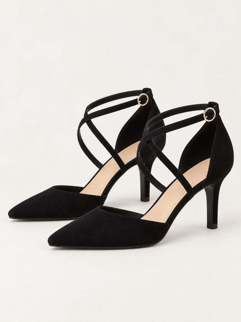 Jasmine | Elegant Long Lace Pointed Heels