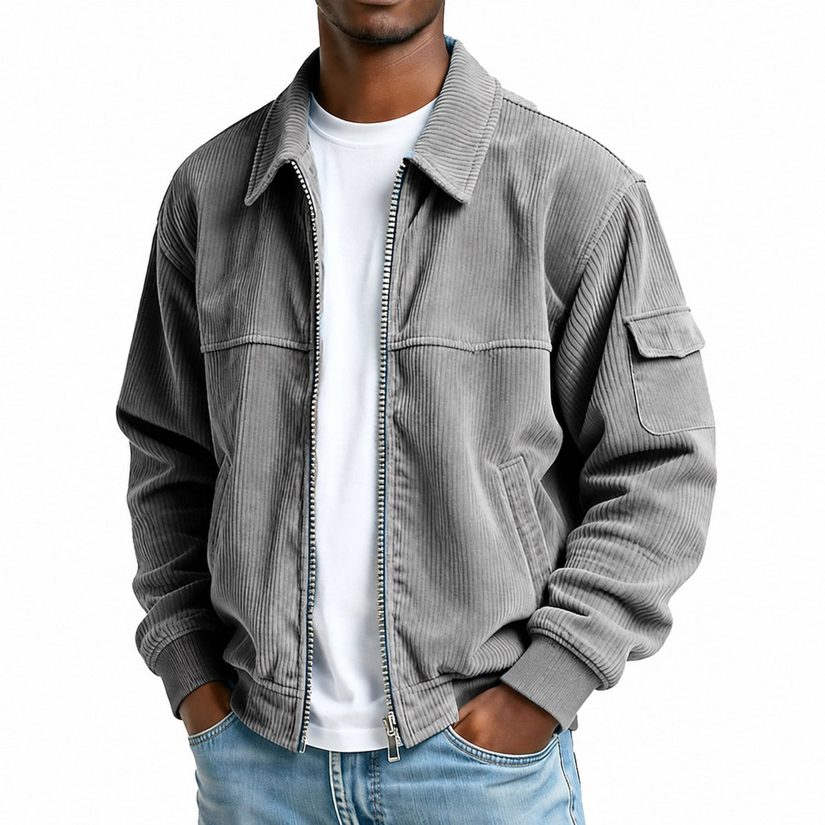 Jasper | Ribbed Textured Jacket